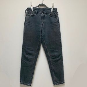 BDG high waisted gray mom jeans, size 26